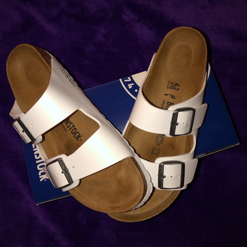 White Birkenstock